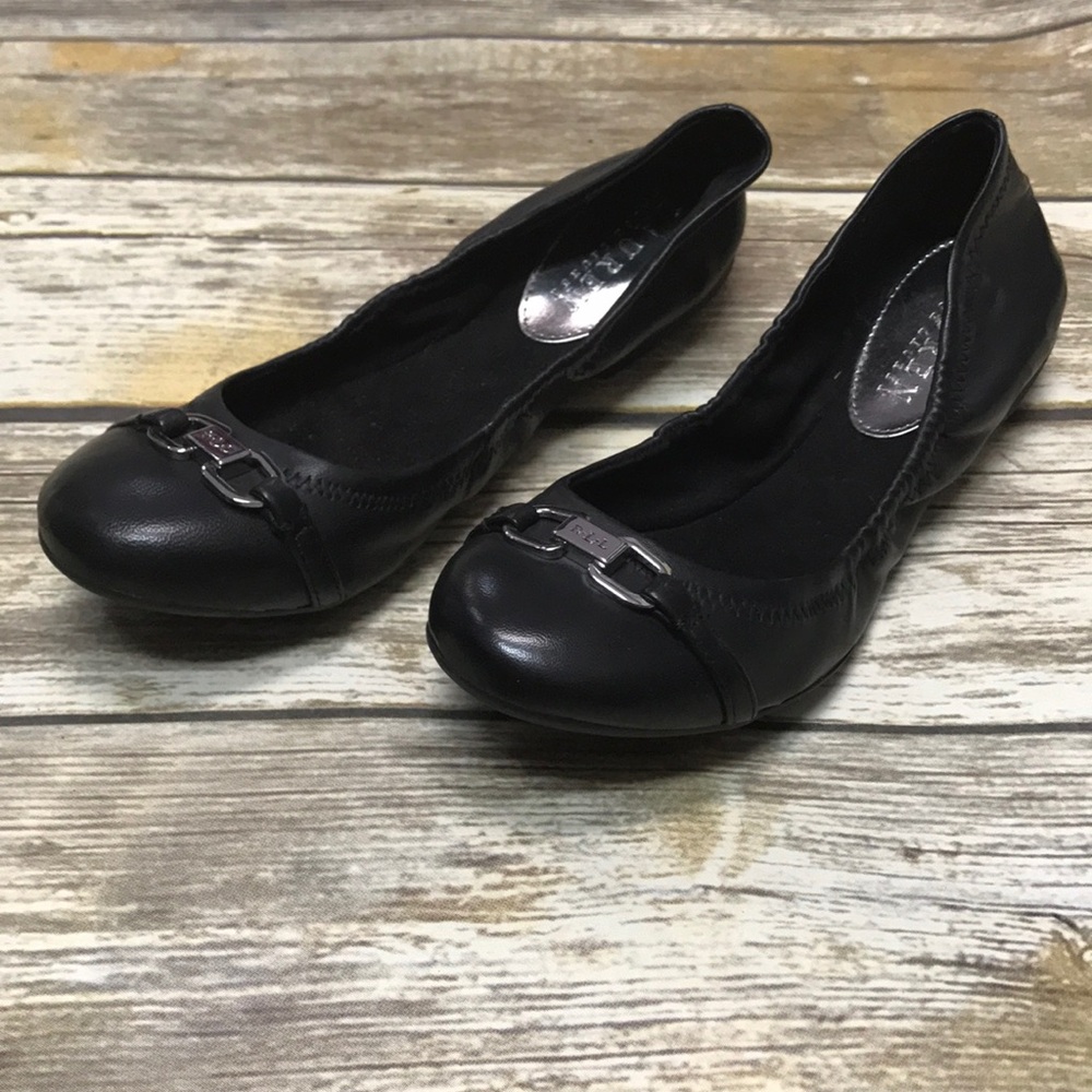 Lauren Ralph Lauren Black Ballet Flats